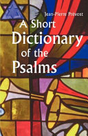 Read Pdf A Short Dictionary of the Psalms