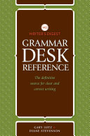 Read Pdf Writer's Digest Grammar Desk Reference