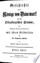 Von der Abkunft und Ausbreitung des Oldenburgischen Stammes ... Christian I bis Friedrich II