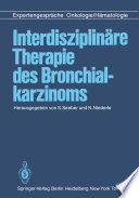 Interdisziplinäre Therapie des Bronchialkarzinoms