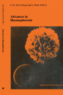 Read Pdf Advances in haemapheresis