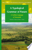 A Typological Grammar Of Panare