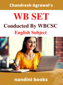 Read Pdf WB SET -WBCSC Assistant Professor Eligibility Test English Subject eBook PDF