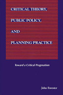 Read Pdf Critical Theory, Public Policy, and Planning Practice