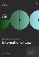 Read Pdf Core Documents on International Law 2022-23