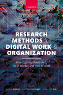 Read Pdf Research Methods for Digital Work and Organization