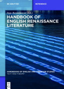 Read Pdf Handbook of English Renaissance Literature