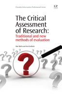 Read Pdf The Critical Assessment of Research