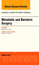 Read Pdf Metabolic and Bariatric Surgery, An Issue of Surgical Clinics of North America, E-Book