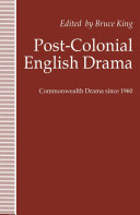 Read Pdf Post-Colonial English Drama