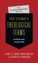 Pocket Dictionary of Theological Terms pdf