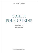 Contes pour Caprine : contes pour enfants pdf
