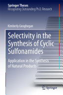 Read Pdf Selectivity in the Synthesis of Cyclic Sulfonamides