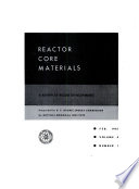 Reactor Core Materials