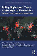 Read Pdf Policy Styles and Trust in the Age of Pandemics