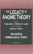 The Legacy of Anomie Theory pdf