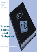 Read Pdf Is there a Holy Spirit God-person?