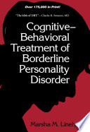 Cognitive Behavioral Treatment Of Borderline Personality Disorder