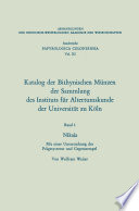 Katalog der Bithynischen Münzen der Sammlung des Instituts für Altertumskunde der Universität zu Köln