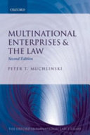 Multinational enterprises and the law