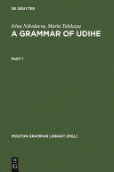 Read Pdf A Grammar of Udihe