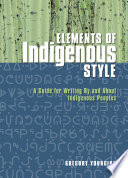 Elements Of Indigenous Style