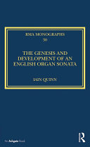 Read Pdf The Genesis and Development of an English Organ Sonata