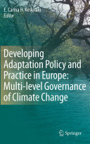 Read Pdf Developing Adaptation Policy and Practice in Europe: Multi-level Governance of Climate Change