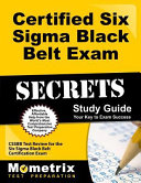Certified Six Sigma Black Belt Exam Secrets pdf