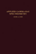 Read Pdf Applied Gamma-Ray Spectrometry