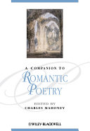 Read Pdf A Companion to Romantic Poetry