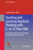 Read Pdf Teaching and Learning Algebraic Thinking with 5- to 12-Year-Olds