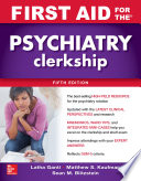 First Aid For The Psychiatry Clerkship Fifth Edition