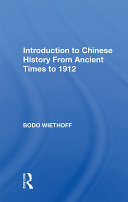 Read Pdf Introduction to Chinese History From Ancient Times to 1912