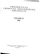 Theoretical Chemical Engineering Abstracts