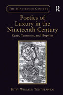 Poetics of Luxury in the Nineteenth Century pdf
