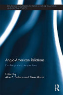 Read Pdf Anglo-American Relations