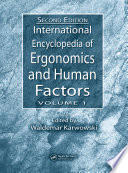 International Encyclopedia Of Ergonomics And Human Factors Second Edition 3 Volume Set