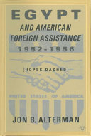 Read Pdf Egypt and American Foreign Assistance 1952–1956