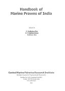 Handbook of Marine Prawns of India