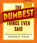 Read Pdf The Dumbest Things Ever Said