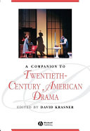 Read Pdf A Companion to Twentieth-Century American Drama