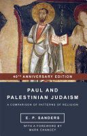 Read Pdf Paul and Palestinian Judaism