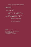 Read Pdf Charles Brockden Brown's Wieland, Ormond, Arthur Mervyn, and Edgar Huntly