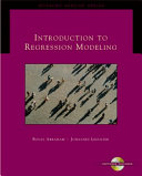 Introduction to Regression Modeling