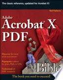 Adobe Acrobat X Pdf Bible