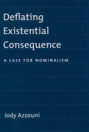 Read Pdf Deflating Existential Consequence