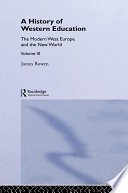 Hist West Educ:Modern West pdf book