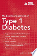 Medical Management Of Type 1 Diabetes