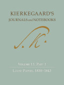 Read Pdf Kierkegaard's Journals and Notebooks, Volume 11, Part 2